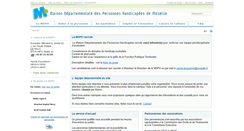 Desktop Screenshot of mdph57.fr